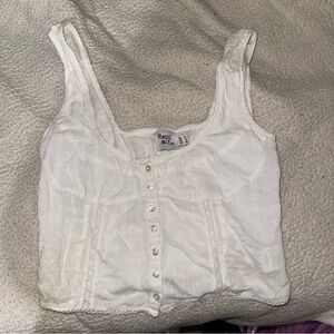 Princess Polly White button up Top